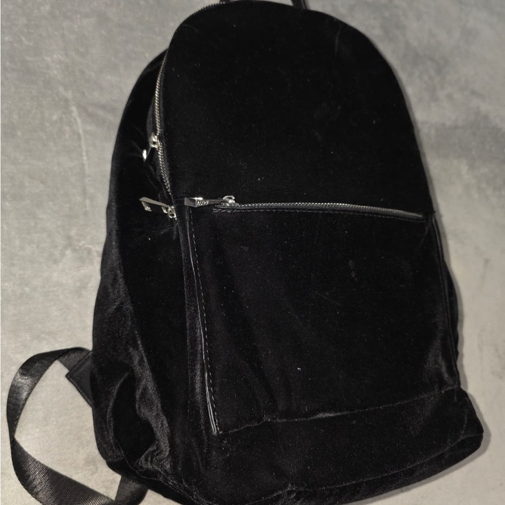 Aldo Sleek Black Backpack